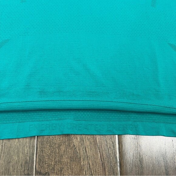 Lululemon NWT Swiftly Tech Racerback Tank Top 2.0 *Waist Length Sonic Teal - Picture 8 of 12